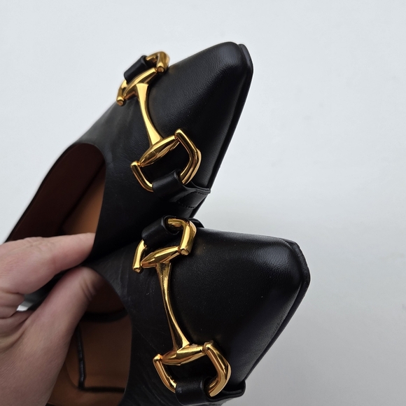 Angel Alarcon Anthropologie Macy Flat In Black Size 41 10 10.5 - Picture 13 of 13